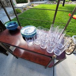 Unbreakable Glass And Plate set