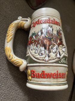 1983 BUDWEISER CLYDESDALES MUG