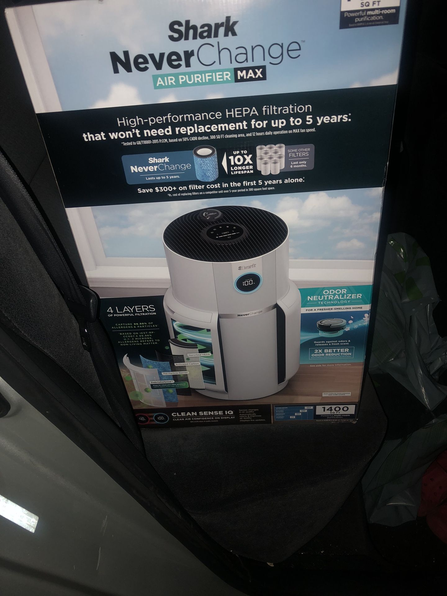 BRAND NEW SHARK AIR PURIFIER !!!