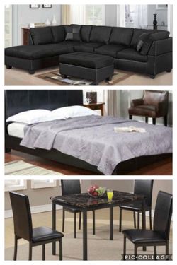 3 ROOM PACKAGE DEAL WITH QUEEN SIZE MATTRESS INCLUDED (VERY ECONOMICAL)