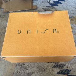 Unisa Saraana black suede over-the-knee boots