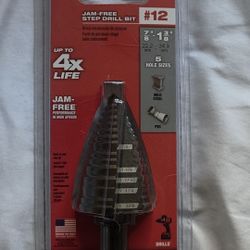 Milwaukee Step Bit #12