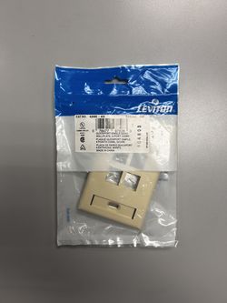 4-Port Single-Gang Wall Plate