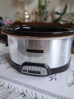 Hamilton Beach 7 Qt Programmable Slow Cooker  model 33576n NEW