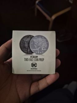 DC Gallery Two-Face Coin Prop Collectible