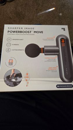 Sharper Image PowerBoost Move Percussion Massager