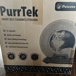 PurrTek Smart Self Cleaning Litter Box by PetCove 