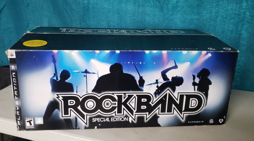 EMPTY BOX-PS3 ROCK BAND Special Edition 