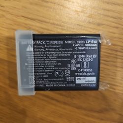 Canon LP E-10 Battery