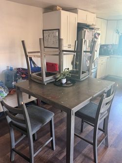 Grey High table
