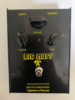 EHX Big Muff V7 Fuzz Pedal
