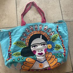 40.00$ Obo Debbie Katz Beach Tote, GUC, Pick Up In West Palm Beach