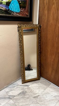 Vintage Gold Mirror