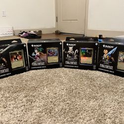 Final Fantasy Magic The Gathering Commander Decks