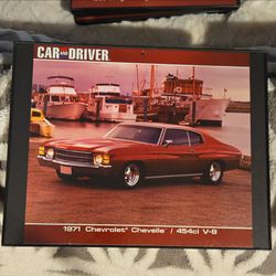 Car and Driver 1971 Chevelle Print