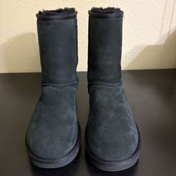 Ugg Black W Classic Short II Boots Size 9
