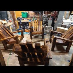 NEW CUSTOM MADE  FIRE PIT CHAIRS