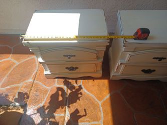 Bedroom side tables