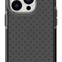 Tech21 iPhone 14 Pro Evo Check – Shock-Absorbing & Slim Protective Phone Case with 16ft FlexShock Multi-Drop Protection (Brand New)