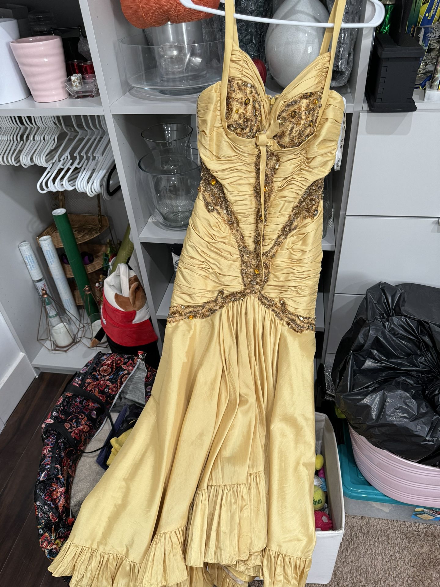 Yellow Dress gown 
