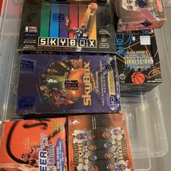 Sealed Wax Box Collection - Sports Cards 