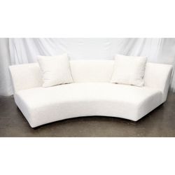 Asymmetrical Modern Sofa , Beige *Free Delivery*