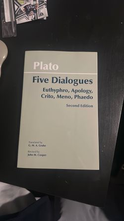 Plato: Five Dialogues Second Edition
