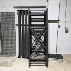 Whalen Industrial Rack, 77” x 24” x 72”