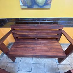 Wood Bench 