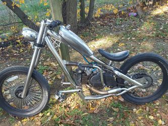Custom chopper bike with pw80 motor for Sale in Clayton NJ