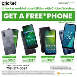 Cricket Phone Specials 