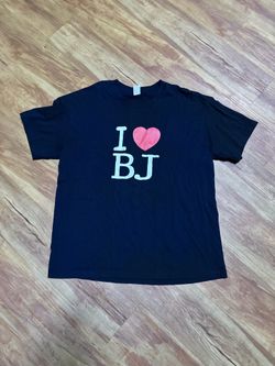 I Love BJ Beijing Men’s XL Black Graphic T-Shirt Tourist Travel Souvenir Tee