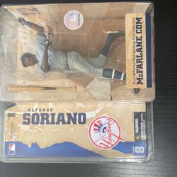 Alfonso Soriano NY Yankees Action Figure