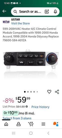 Ac Climate Control Honda