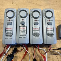 (4) Wireless Door Alarm System 