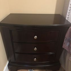  Dresser with Mirror + Nightstand