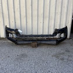2016 2017 2018 2019 2020 2021 2022 TOYOTA TACOMA front bumper cover used original OEM