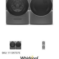 Whirlpool Washer And Dryer (Gas) Heavy Duty 