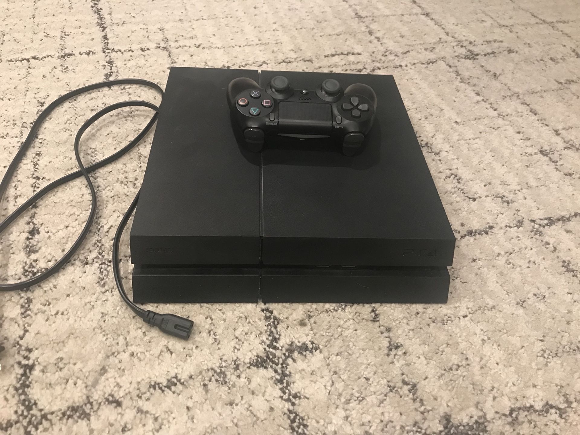 Ps4 with controller