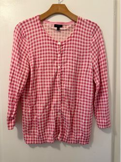 Women’s Talbots Cardigan Pink Color Size M