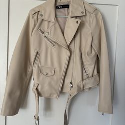 Zara Faux Leather Jacket