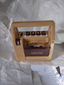 1980 fisher- Price Cassette Player
