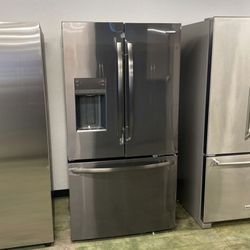 Frigidaire French Door Refrigerator Black Stainless Steel