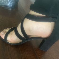 Black Heel Sandals