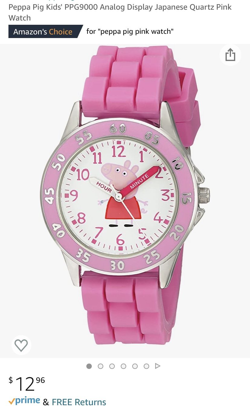 Peps Pig Watch- Kids