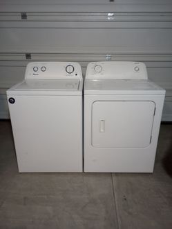 Amana Washer And Admiral Gas Dryer Excellent Working Condition