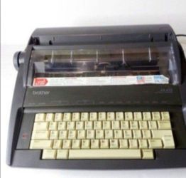 BRODER AX- 424 ELECTRIC TYPE WRITER.