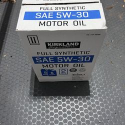 2- 5qt Kirkland 5w-30 Motor Oil, unopened (10qt total)