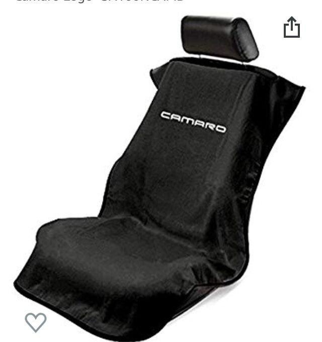 Camaro logo Seat cover