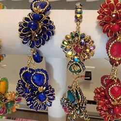 Bracelet And Earrings. Pulsera Y Aretes De Alambrismo Y Piedra  Agata